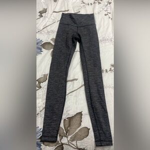 Gray High-Waisted Lululemon leggings